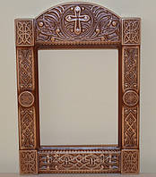 Різьблений кіот для ікони з дерева на зкаказ