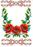 Заготівля для вишивки рушника ГАБАРДИН