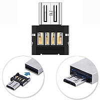 Mini OTG адаптер перехідник з USB-на-micro USB