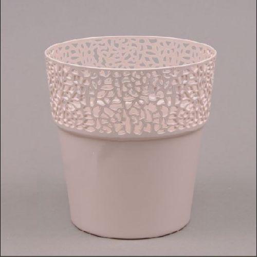 Пластмасовий горщик РОССА бежевий 11.5