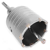 Комплект: свердло корончасте по бетону 65 мм+Перехідник SDS Plus 100м INTERTOOL SD-7065