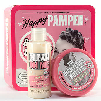 Подарунковий набір косметики для ванної та душу Soap&Glory Happy Pamper Gift Set