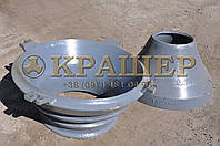 Sandvik H3800(CH430) Футеровка конуса (Бронь) 442.7989-02 и Футеровка чаши (Бронь) 452.1216-002