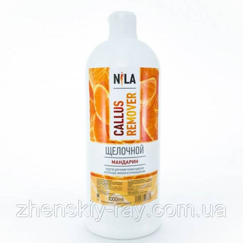 Щелочной пилинг для педикюра Nila remover 1000 ml - фото 4 - id-p125533650