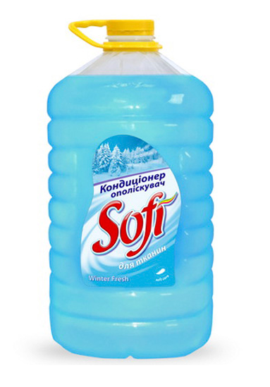 Кондиціонер для тканин "Sofi" winter fresh 3л пет пляшка - фото 1 - id-p534306599
