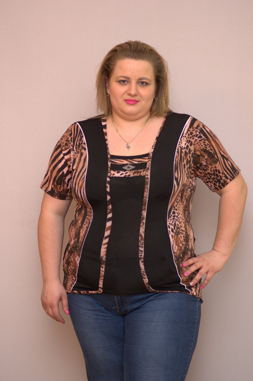 Блузка жіноча батальна TC