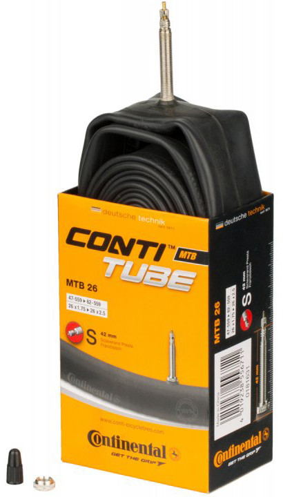 Камера Continental MTB Service 26" x 1.75-26 2.5" (47/62x559) Presta 42мм (без упаковки)