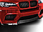 Накладка на передній М-бампер BMW X6 2008-2014 р.в., фото 2