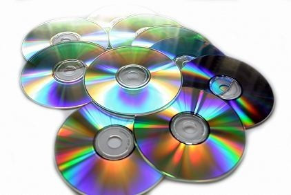 Тиражування дисків - DVD-диск із записом і печаткою