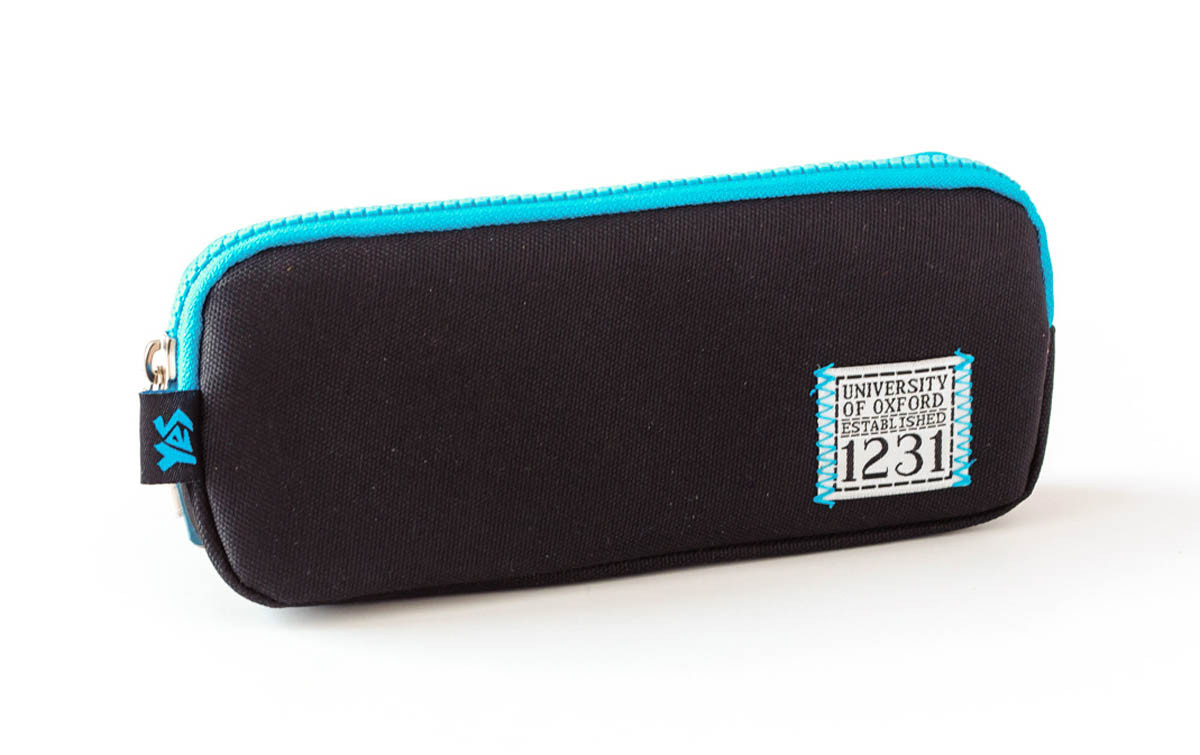 531317 Пенал м'який чорний , 19*7*3