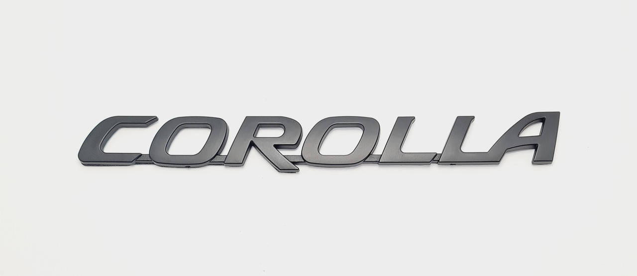 

Эмблема надпись багажника Toyota Corolla чёрная