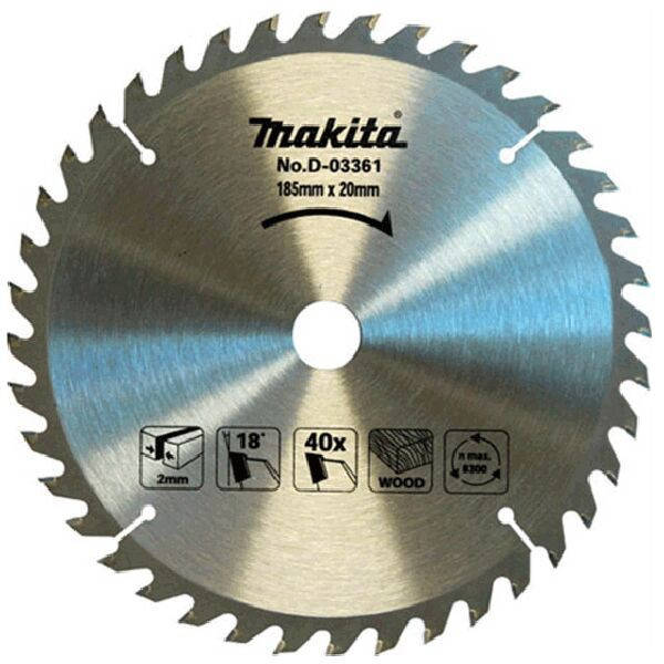 

Диск пильный Makita ТСТ 165x20 мм Z16 по дереву (D-52554)