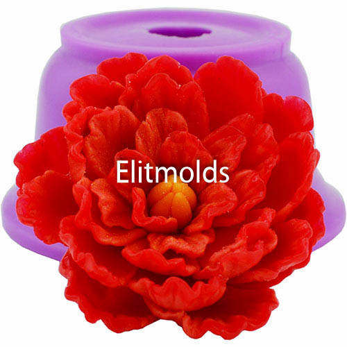 

Силиконовая форма Пион Лиллиан Wild в бутоне 3D