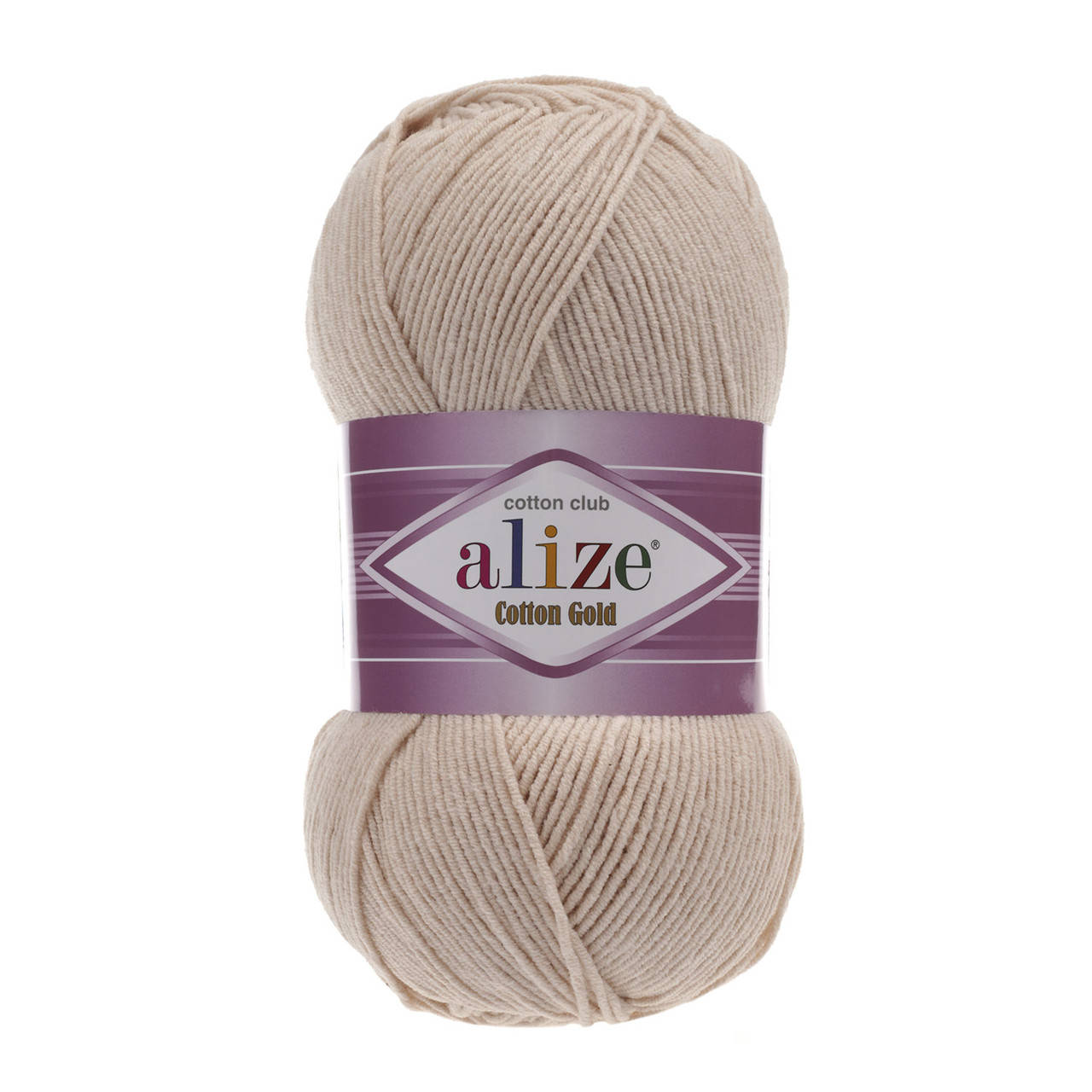 

Пряжа Alize Cotton Gold 67 бежевый