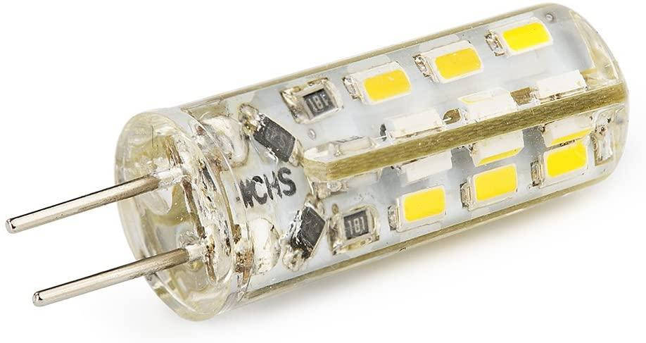 

Светодиодная LED лампа G4 12V теплый холодный 2W в силиконовом корпусе