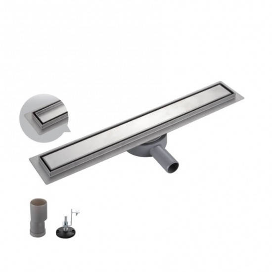 

Трап душевой из нержавеющей стали Gappo G85007-4 70*500мм