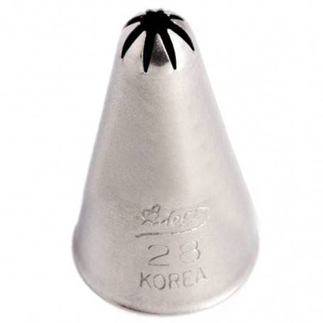 

Насадка кондитерская Ateco №28 закрытая звезда