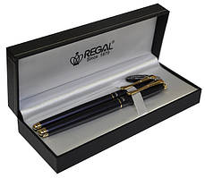 Набір ручок П+Р Regal чорний в подарунковому футлярі L перлинно-чорний (R12216.L.RF)