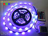 Світлодіодна стрічка RGB 30 діодів на метр без силікону, фото 3