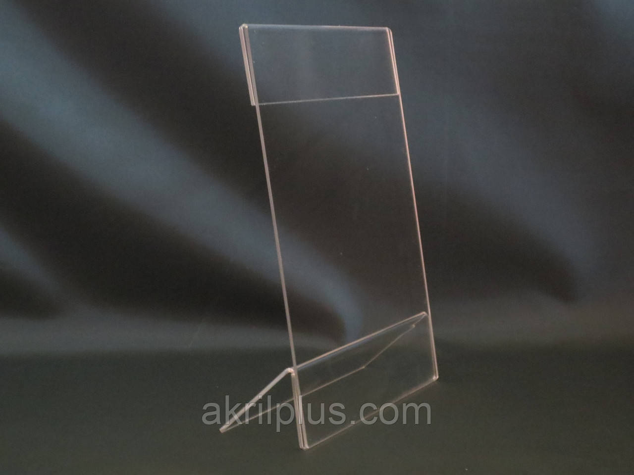 Підставка-отримач для цінування під формат А6 105*148 мм вертикальний односторонній