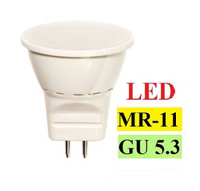 Лампи світлодіодні mr11 gu5.3 led