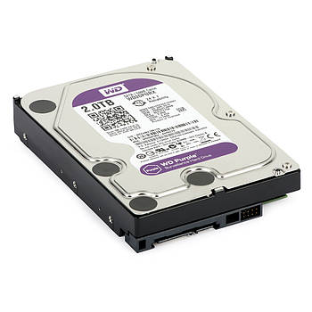 Накопичувач WD 2000GB 64MB SATA III Purple (WD20PURX)