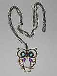 Подвеска сова, бижутерия, підвіска сова, фото 2