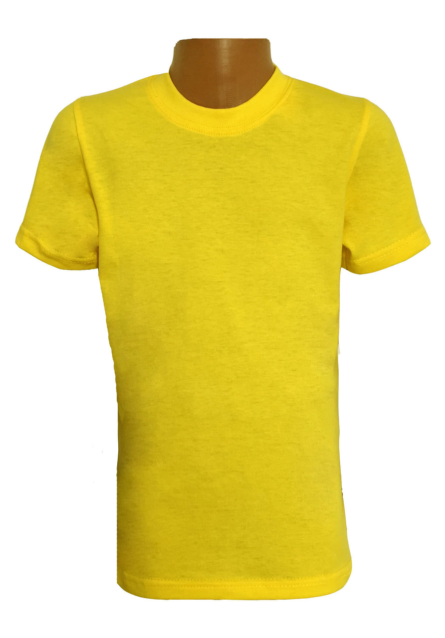 Футболка підліткова жовта з р.34 - по р.40