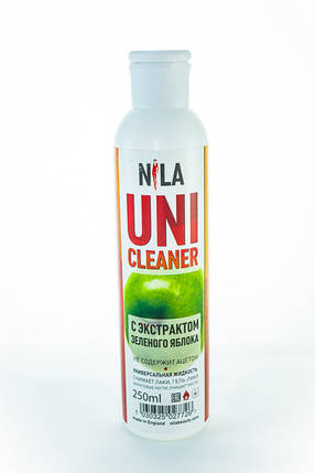 Засіб для зняття гель-лаку Nila Uni-Cleaner, 250 мл, фото 4