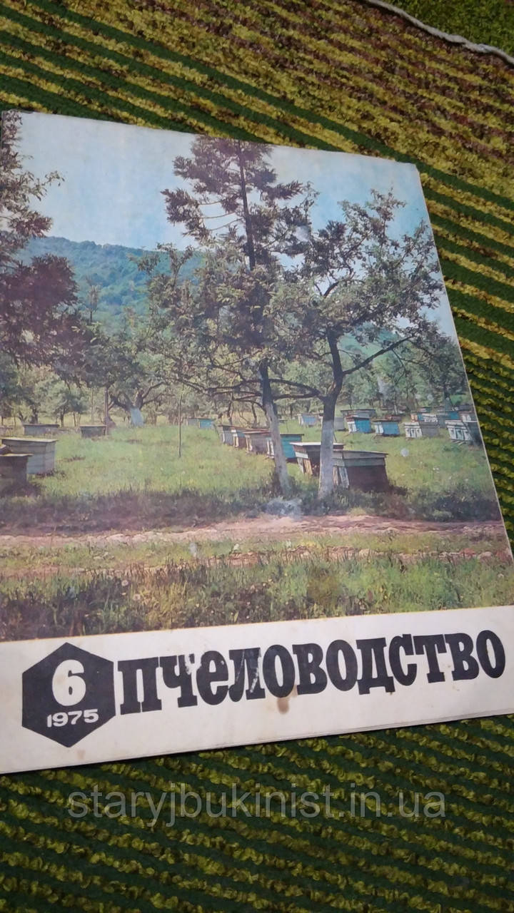 Журнал Бджільництво №6 1975