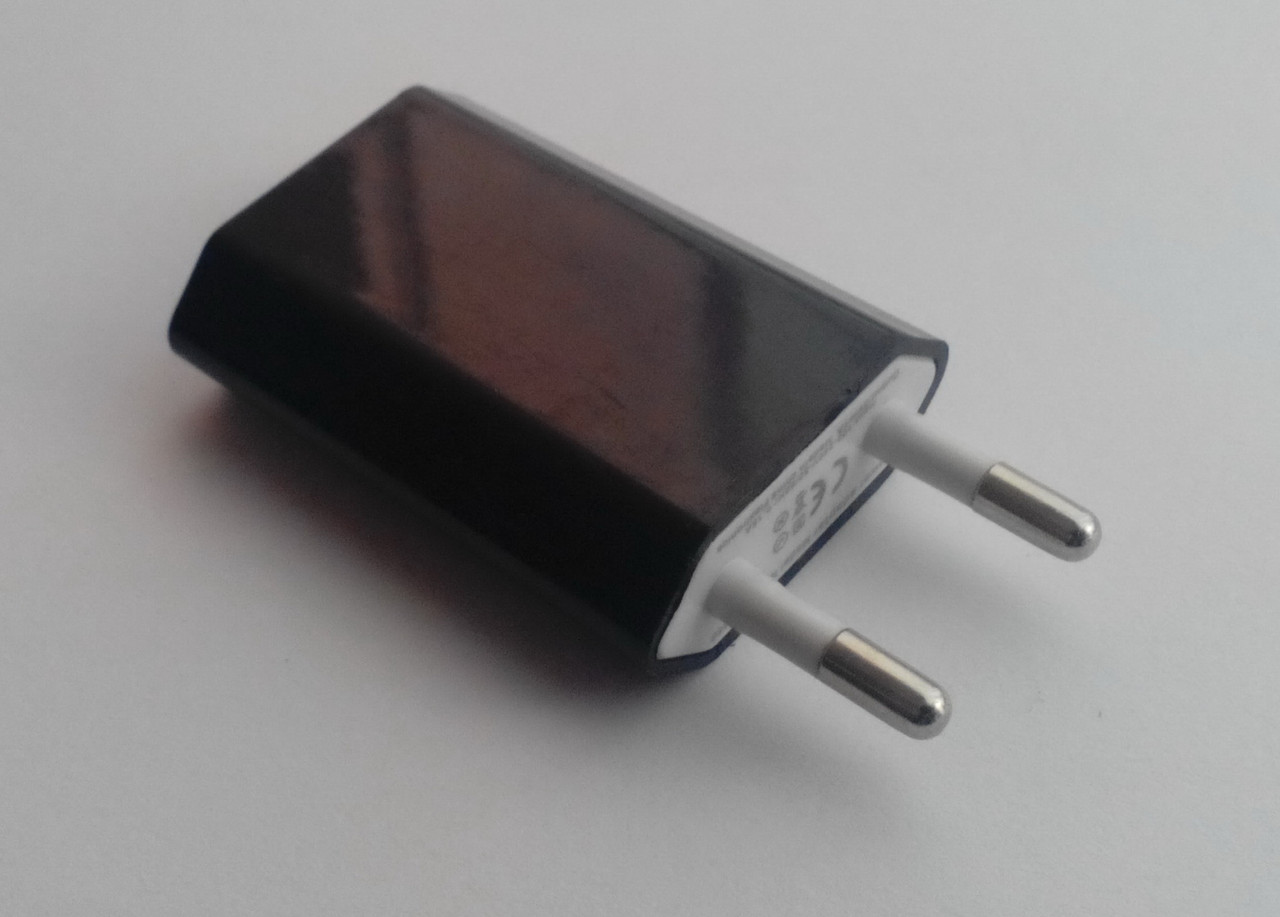 Мережевий зарядний пристрій USB заряджання, фото 1