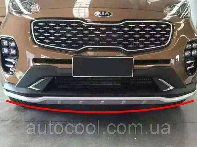 Накладки на бампера Kia Sportage 2016+