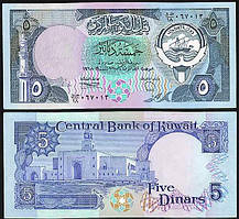 Кувейт / Kuwait 5 dinars 1980 Pick 14c UNC