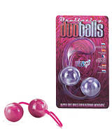 Вагінальні кульки Marbilized Duo Balls — Pink