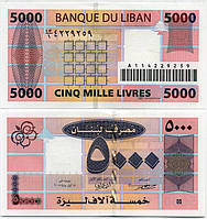 Ливан / Liban 5000 livres 2004 Pick 85a UNC