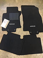 Nissan Rogue 2014-2020 Коврики в салон велюровые черные ковры Новые Оригинал