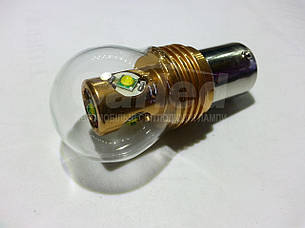 Светодиодная автолампа 1156(P21W)-S25-BA15s, 20W WHITE (480Lm) (CREE LED) одноконтактная