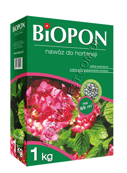 Добриво «Биопон» (Biopon) для Гортензій 1 кг, оригінал