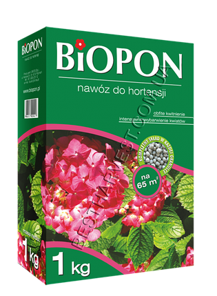 Добриво «Биопон» (Biopon) для Гортензій 1 кг, оригінал, фото 1