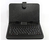 Чехол для планшета 9" с клавиатурой черный