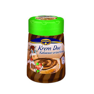 Шоколадно-горіхова олія Kruger «Krem Duo», 400 г 