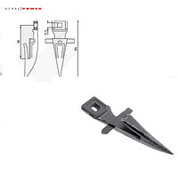 Одиночный противорежущий палец 522182.1 (Claas)