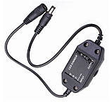 LED дімер 12-24V 6A з регулятором та кабелями DC, фото 2