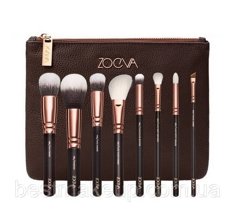 Набір пензлів ROSE GOLDEN Luxury Set Vol. 1 от ZOEVA