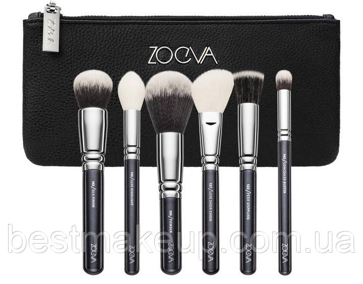 Набір пензлів Classic Face Set від ZOEVA