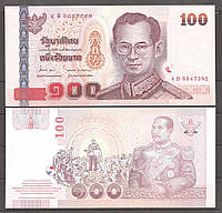 Таиланд / Thailand 100 Baht 2005 P 114 Commem. UNC