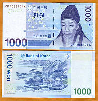 Корея Південна / South Korea 1000 won (2007) Pick 54a UNC