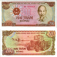 В'єтнам / Vietnam 200 Dong 1987 Pick 100a UNC