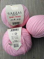 Gazzal Baby Wool — 836 ніжно-рожевий