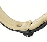 Шкіряний нашийник для собак з заклепками GIOTTO BLACK C 25/49, фото 3